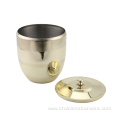 Golden Stainless Steel Ice Bucket